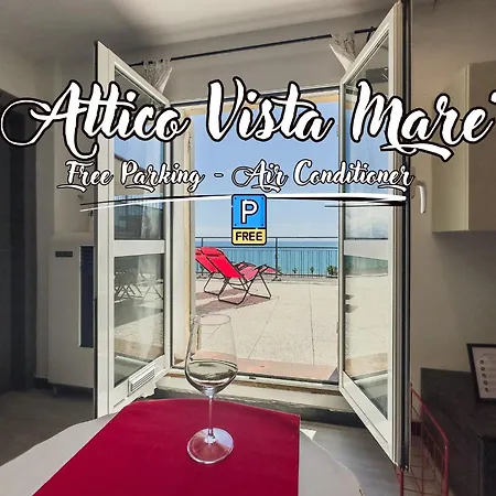 דירה Blue Terrace - Free Parking - Sea View - Wifi