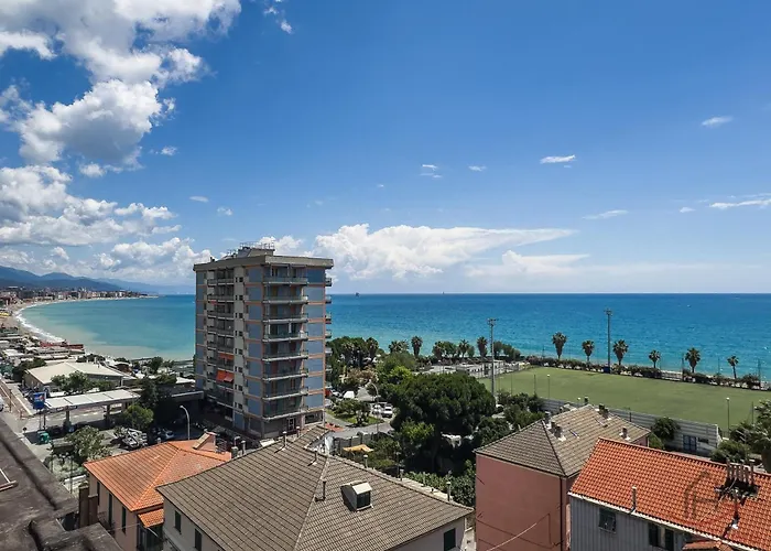Sea View Penthouse - Free Park - Wifi Appartement